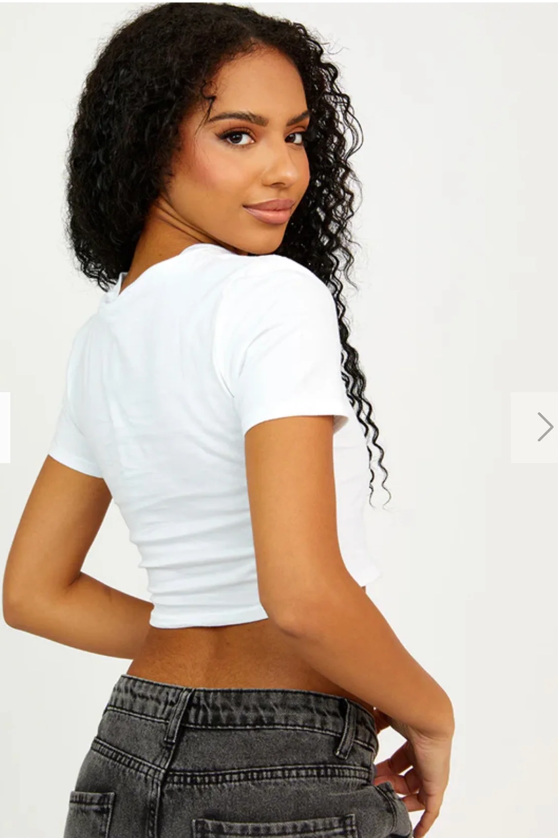 Boutique Graphic Printed Crop Top - Image 4