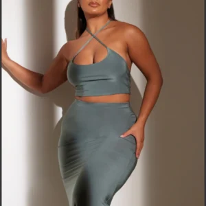 The Effortless Elegance Top/Skirt Set