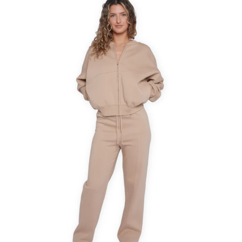 Oversized Bomber Quiet Luxury Set - Image 3